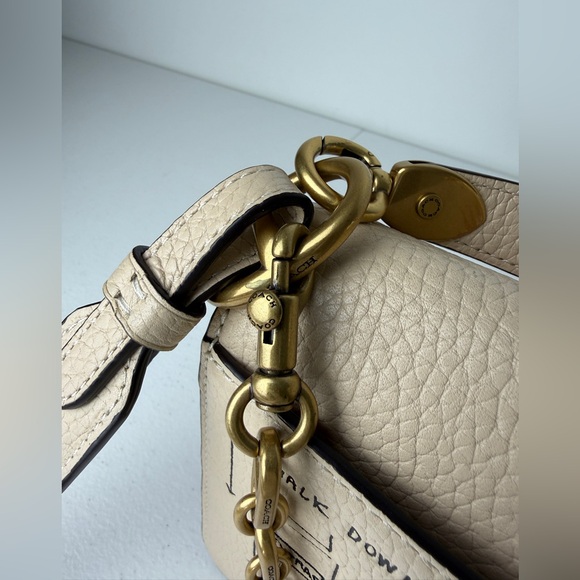 Coach x Basquiat Crossbody Shoulder Bag 6892 - Limited Edition Pebble Leather - Picture 16 of 16